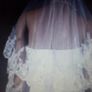 2 Tier Finger Length Bridal Veil Image 7