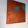 "Soulmate" abstract acrylic painting on canvas Image 7