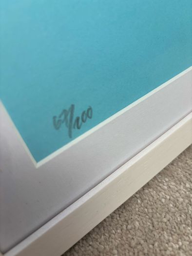 Maser "Homebird" Signed Limited Edition Lithograph, Custom Framed 67/200