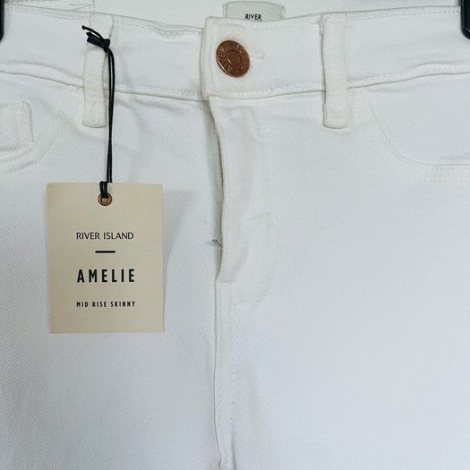 Cream jeans by River Island