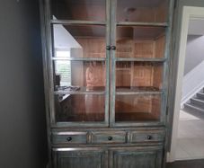Beautiful Large Glass Display Cabinet / Press  St