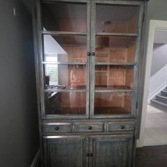 Beautiful Large Glass Display Cabinet / Press  St
