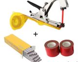 BRAND NEW Tying Machine Plant Garden Plant Tapetool Tapener +10 Rolls Tape Set for Vegetable Grape Tomato Cucumber Pepper Flower