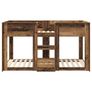 Bunk Bed for Kids Old Wood 100 x 200 cm Engineered Wood Image 3