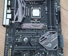 ASUS ROG Maximus X Hero Motherboard + Intel Core i7-8700K CPU Bundle