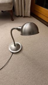 REDUCED: Desk Lamp Silver