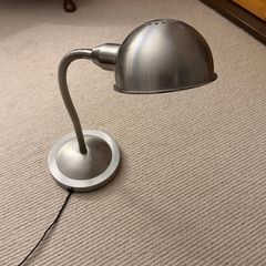REDUCED: Desk Lamp Silver