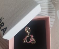 Pandora Pink Scooter Dangle Charm