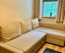 IKEA 3-Seater Sofa Bed with Storage Beige