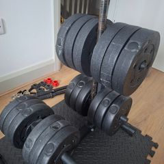 Weights and stand