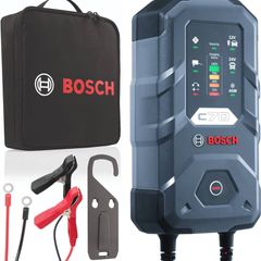 C70 Battery Charger, 10 Amps with Trickle Function | For 12V/24V Lead-acid, EFB, GEL, AGM and SLI Batteries, Comes with a UK Style Plug