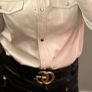 Pinko Ivory Blouse size 10 NWT, amazing Image 4