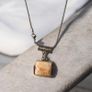 Beautiful Sterling Silver Gemstone Pendants (Labradorite, Opal, Rose Quartz, Agate) Image 2