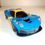 Scalextric: Rasio C20 (Blue) Slot Car - street supercar Image 2