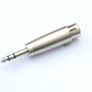 Adapter, female XLR to 1/4" TRS Stereo Jack Image 2