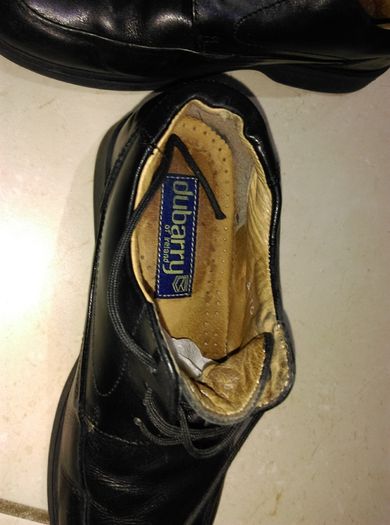 Dubarry Boys School  Leather Black Shoes, Size 1 UK / 33EU