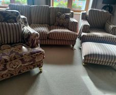 Wade sofa 3+2+1 plus footstool
