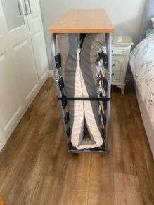 fold up camp bed
