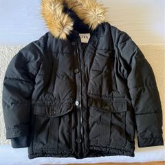Zara Mens Black Winter Jacket Size M