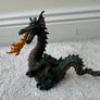 1999 Papo Fire Breathing Dragon Figure Medieval Fantasy Toy Vintage approx. 3.5'' Used Please look at the pictures Image 8