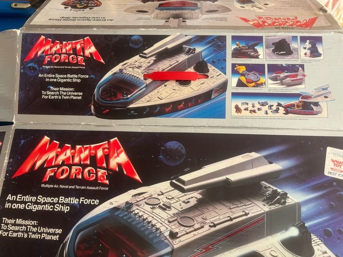 Boxed Manta Force Collection