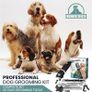 NEW SALE | Professional Dog Grooming Kit - Rechargeable, Cordless Pet Grooming Clippers & Complete Set of Dog Grooming Tools Image 3