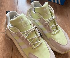 adidas zx 22 boost men cream green size 44