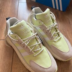 adidas zx 22 boost men cream green size 44