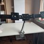 Ergotron LX dual monitor stand Image 4