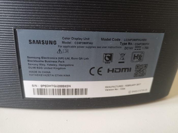Samsung monitor