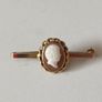 9 Carat Gold Cameo Bar Brooch Image 3