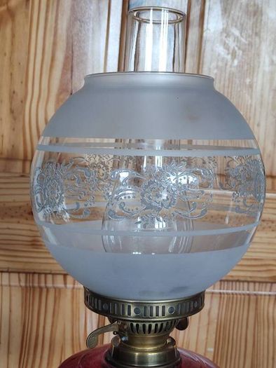 Antique oil lamps in very good condition. 305 each