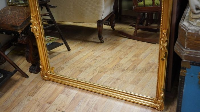 Gilt Overmantel Mirror
