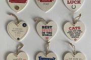 Wooden Hanging Plaque | Heart Shaped