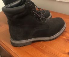 Genuine Black Timberland ankle boots.