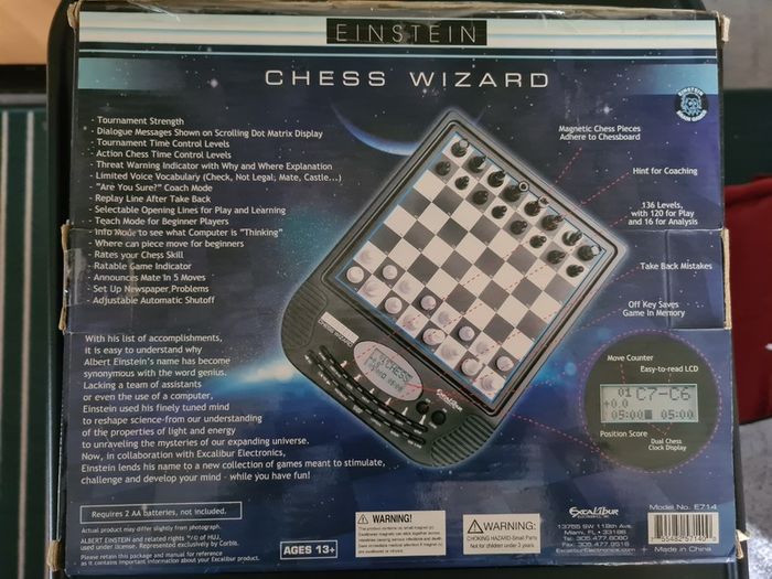 Electronic Einstein Chess Wizard Set