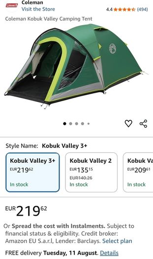 Coleman Kobuk Valley 3+