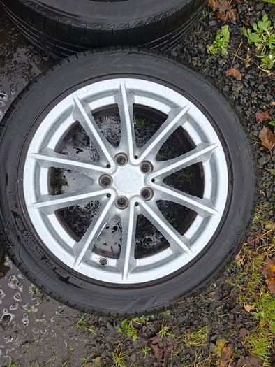 17" 5x112 Alloys with tyres