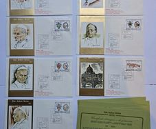 Pope John Paul II GOLDEN SERIES Collection 270 Covers  Vatican Worldwide