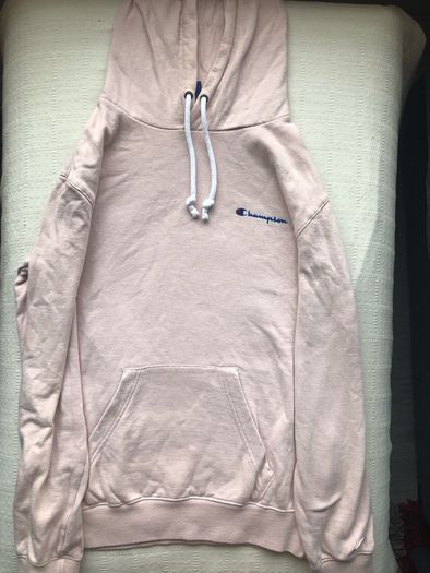 Champion Men's light pink hoodie