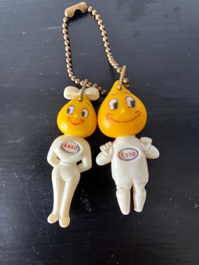 Vintage Esso Key Chain