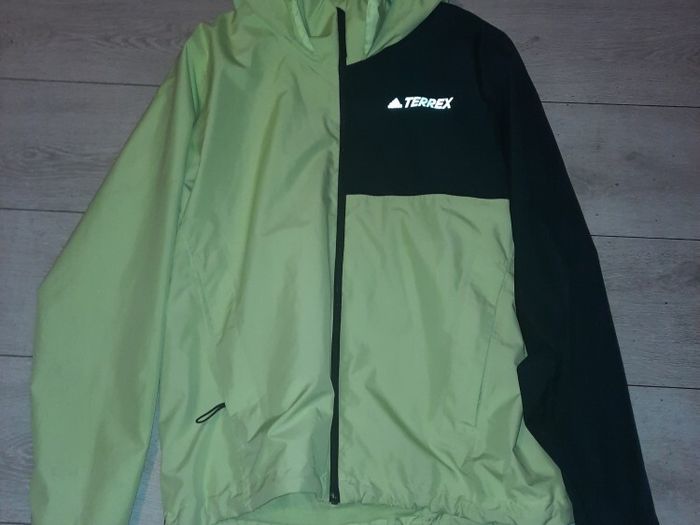 Adidas neon light jacket