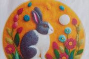 Needle Felting kit "Rabbit"