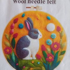 Needle Felting kit "Rabbit"