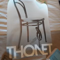 4 Vintage Bauhaus, Thonet exhibition design posters
