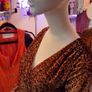 J Crew Velvet Leopard print Dress Image 4