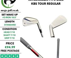 Taylormade P770 2020 #3 Iron 19.5 Degree / KBS Tour Regular