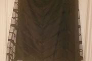 Oasis size 14 black skirt