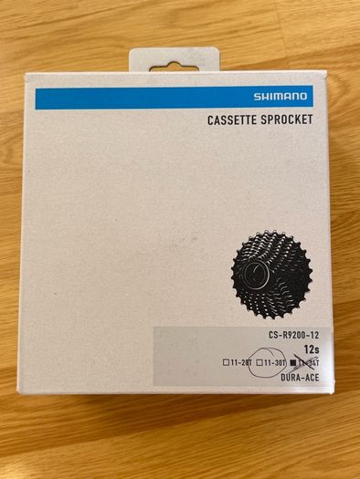 Road Bike cassette, Shimano Dura-Ace 11-30 CS-R9200 12- Speed. NEW