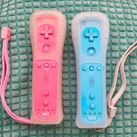 Official Nintendo Wii Motion Plus Controllers.